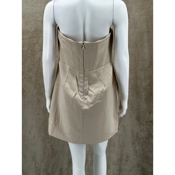 House of CB Dress Womens Large+ Magdalena Oyster Corset‎ Mini Strapless Cocktail - Picture 6 of 13